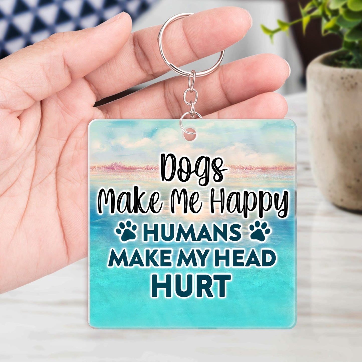 A Bond That Can't Be Broken - Gift For Dog Lovers, Dog Mom, Dog Dad - Personalized Acrylic Keychain